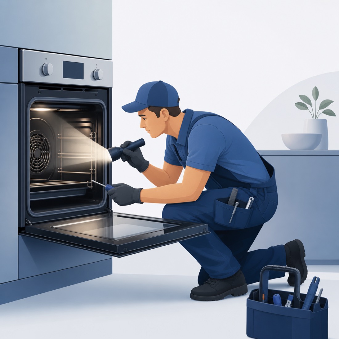 Atlant Cooker & Oven Repairs in Cambus