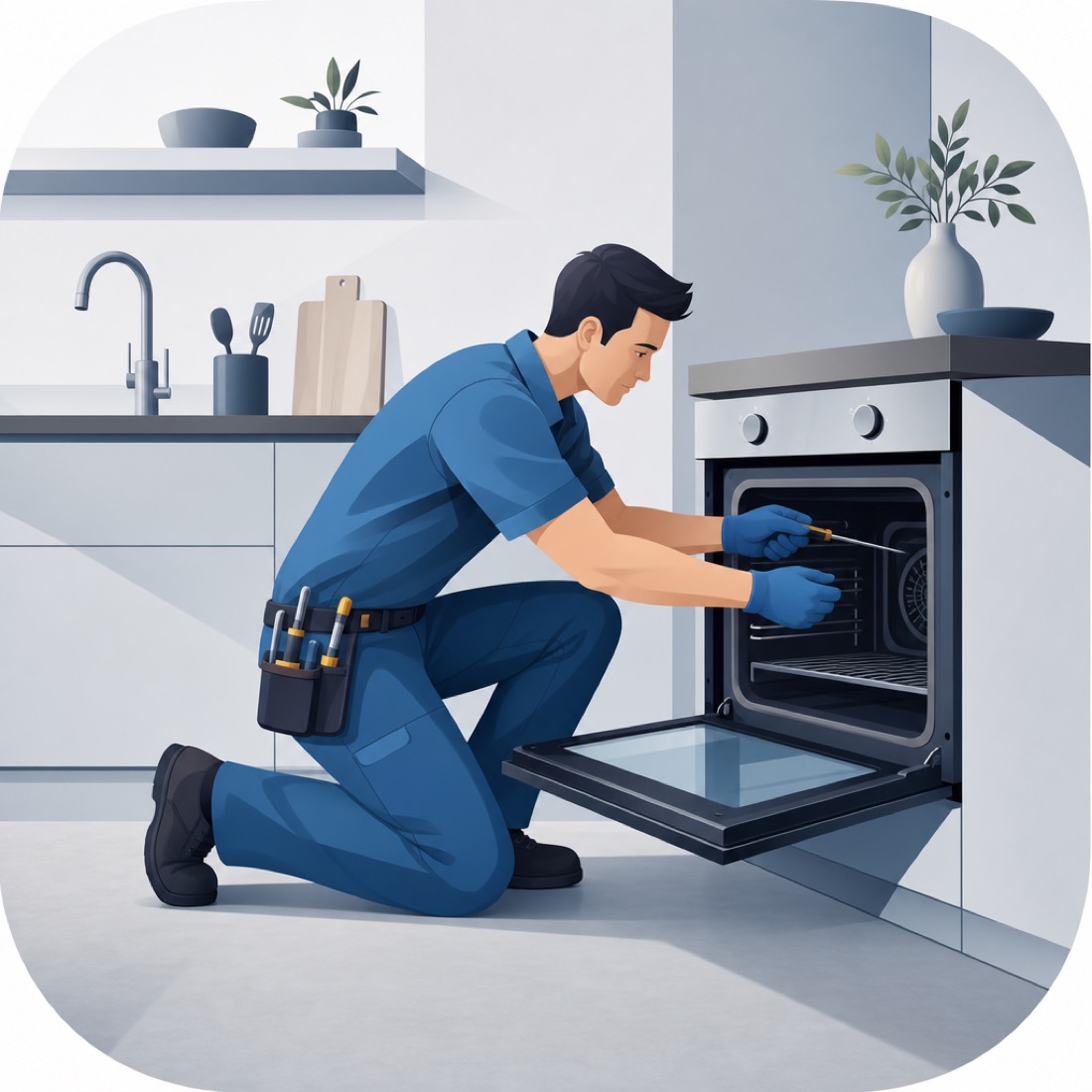 Admiral Cooker & Oven Repairs in Cambus